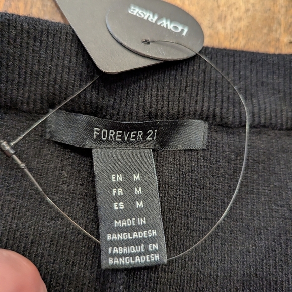 Ribbed Knit Mini Skort - Picture 4 of 6